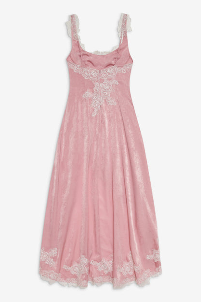 For Love and Lemons Clemence Maxi Dress - Pink