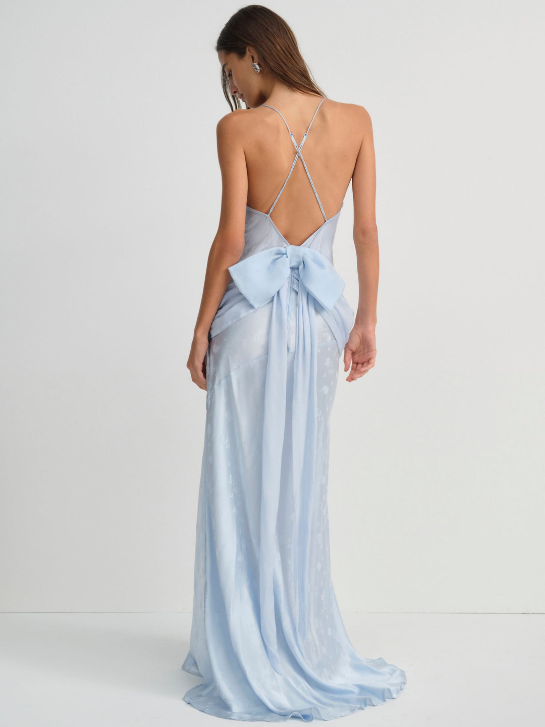 For Love and Lemons Daisy Gown - Baby Blue
