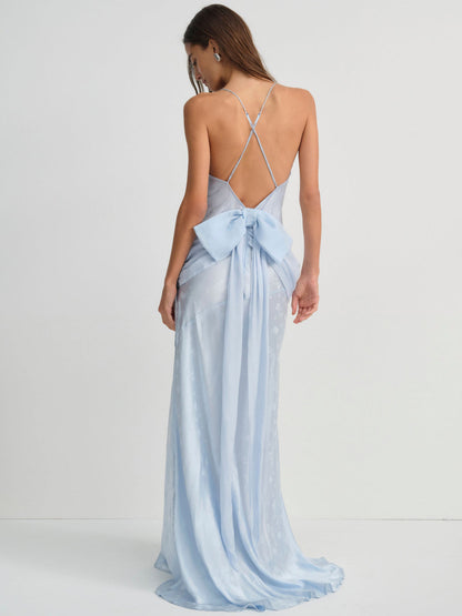 For Love and Lemons Daisy Gown - Baby Blue