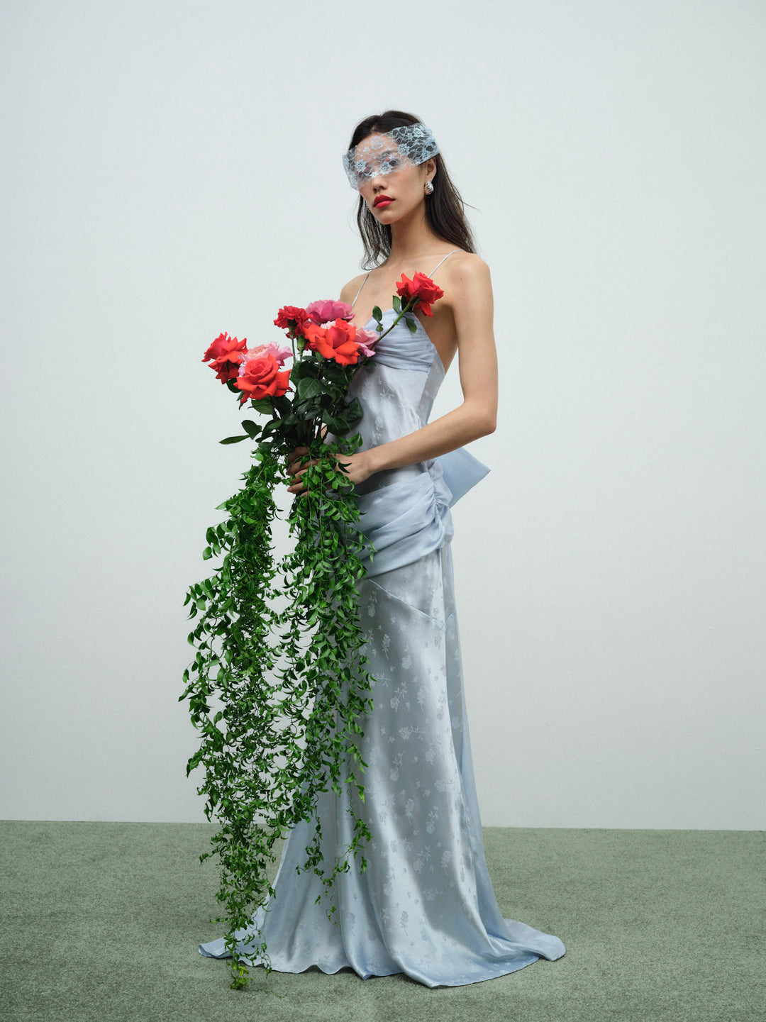 For Love and Lemons Daisy Gown - Baby Blue