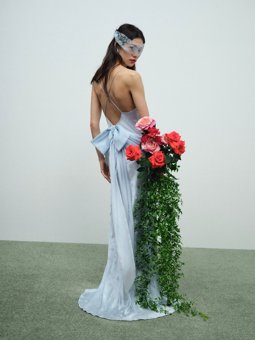 For Love and Lemons Daisy Gown - Baby Blue