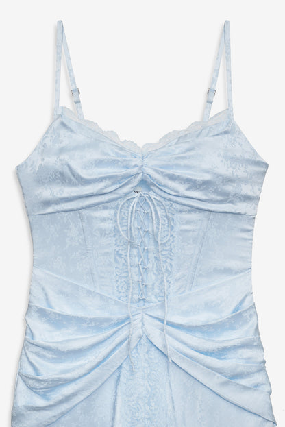 For Love and Lemons Ophelia Gown - Blue