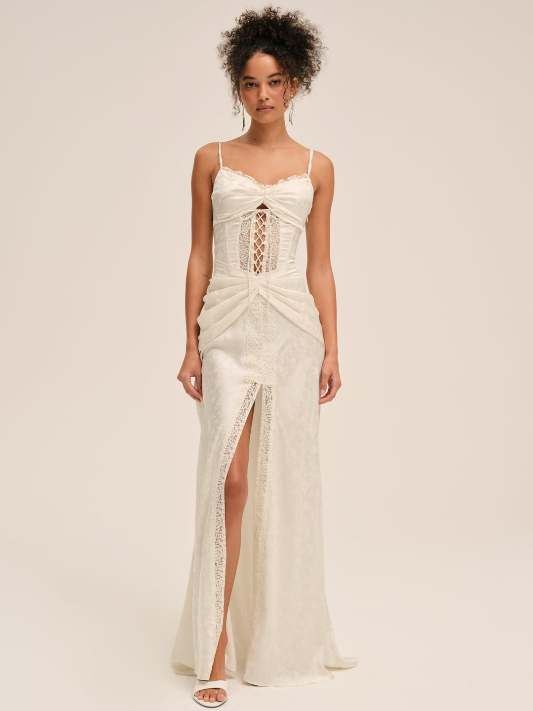 For Love and Lemons Ophelia Gown - Ivory