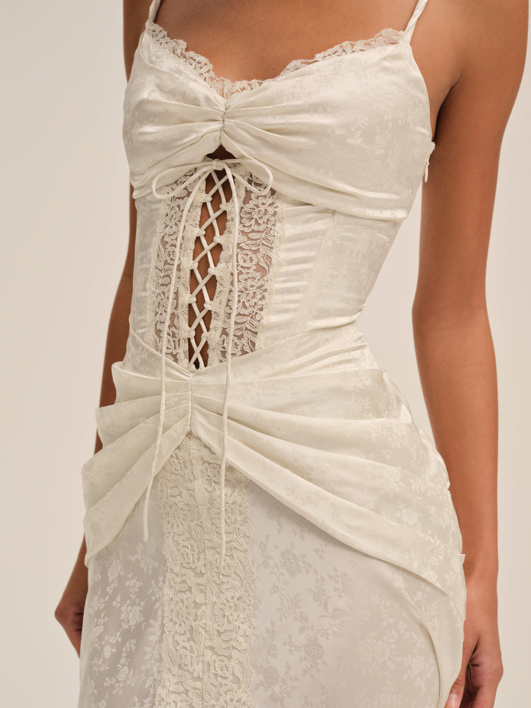 For Love and Lemons Ophelia Gown - Ivory