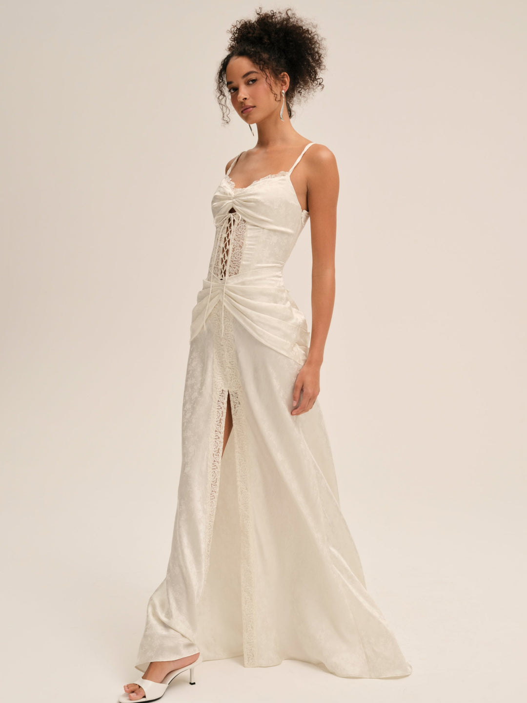 For Love and Lemons Ophelia Gown - Ivory