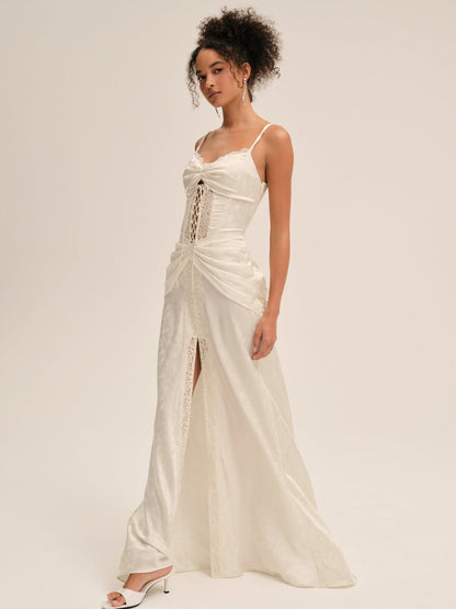 For Love and Lemons Ophelia Gown - Ivory