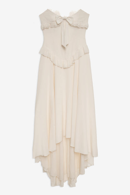 For Love and Lemons Harmony Maxi Dress - Ivory
