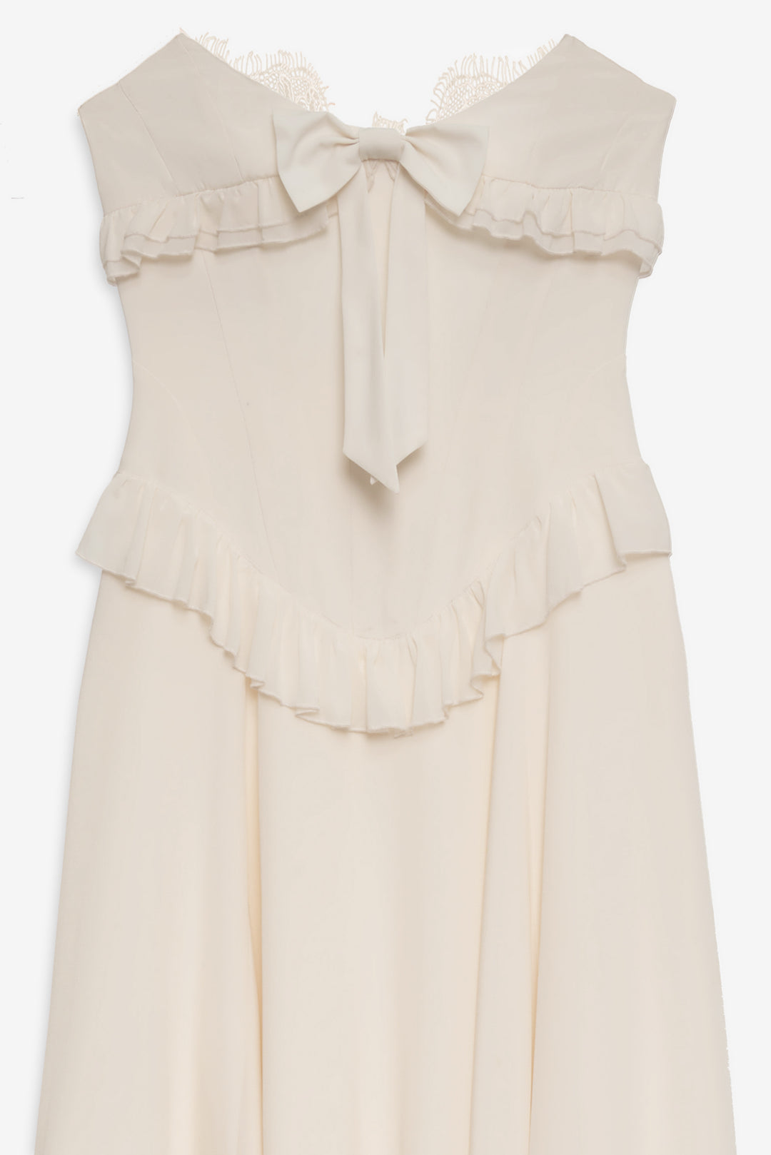For Love and Lemons Harmony Maxi Dress - Ivory