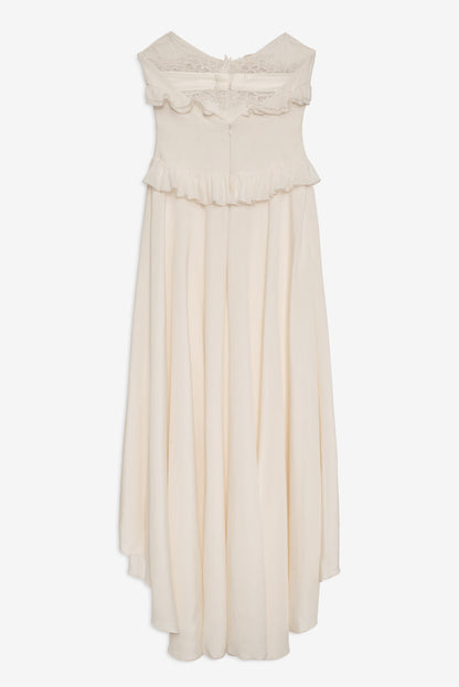 For Love and Lemons Harmony Maxi Dress - Ivory