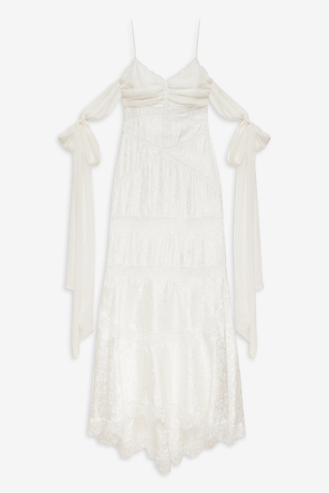 For Love and Lemons Rita Lace Gown - Ivory