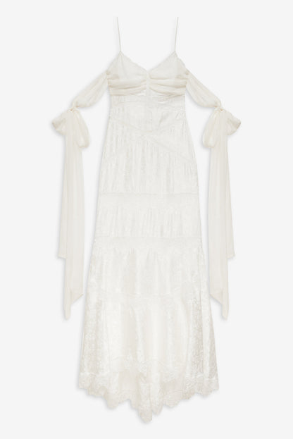 For Love and Lemons Rita Lace Gown - Ivory