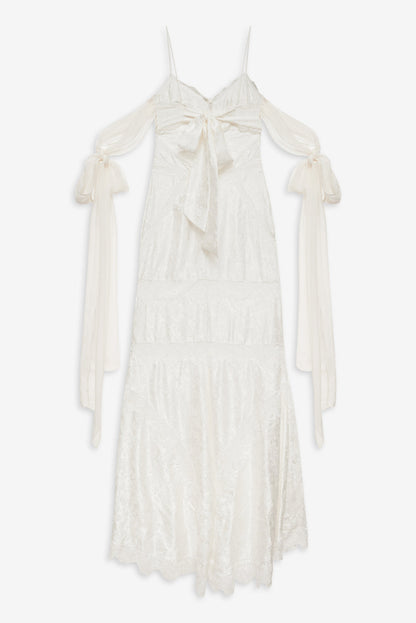 For Love and Lemons Rita Lace Gown - Ivory