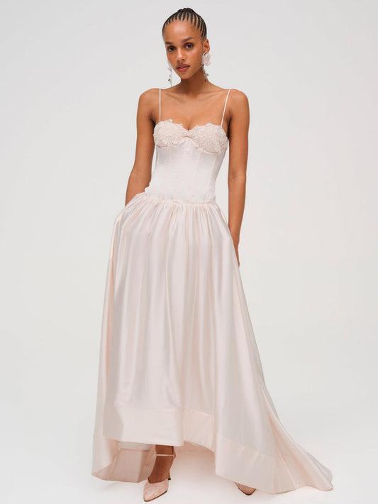 For Love and Lemons Nara Gown - Pink