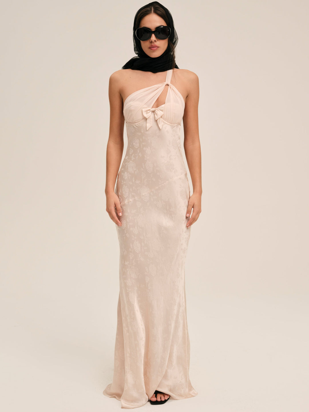 For Love and Lemons Raspberry Rose Gown - Pink