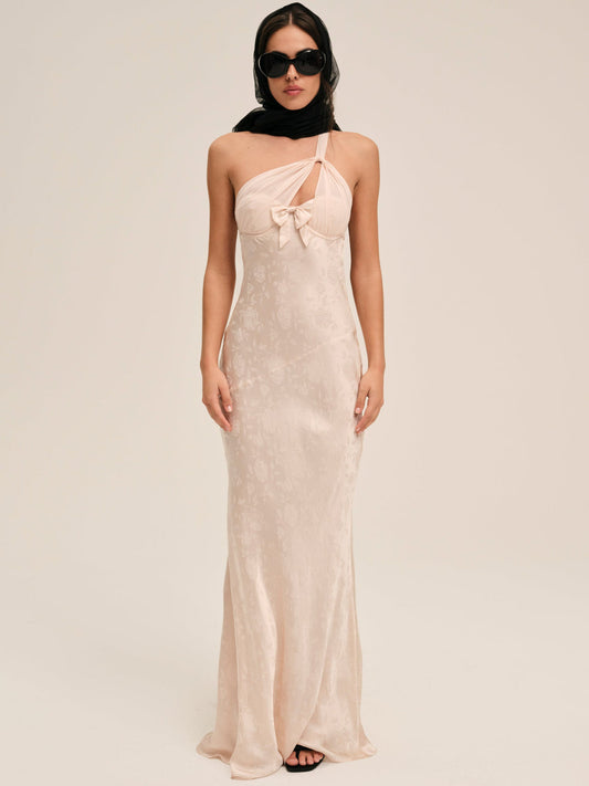 For Love and Lemons Raspberry Rose Gown - Pink