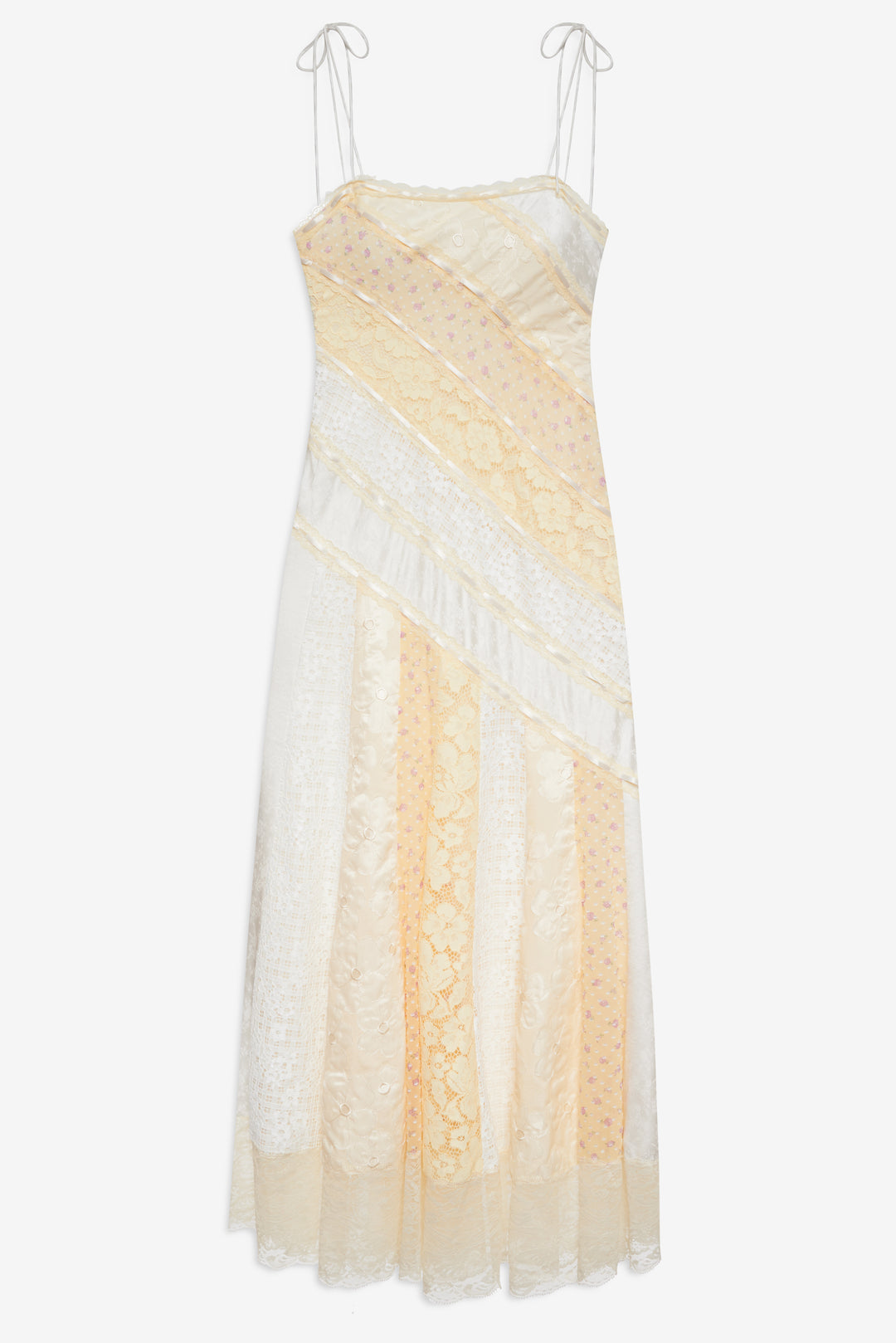 For Love and Lemons Abigail Maxi Dress - Yellow