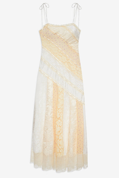 For Love and Lemons Abigail Maxi Dress - Yellow