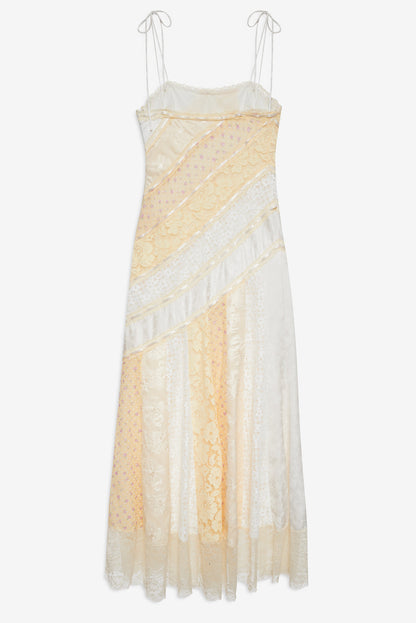 For Love and Lemons Abigail Maxi Dress - Yellow