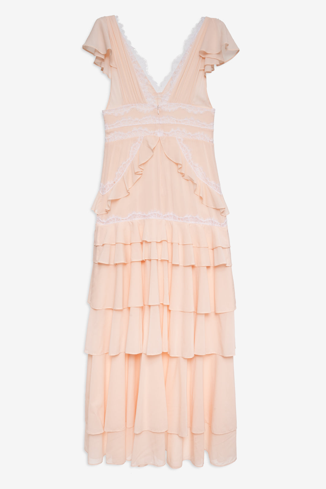 For Love and Lemons Adriana Gown - Peach