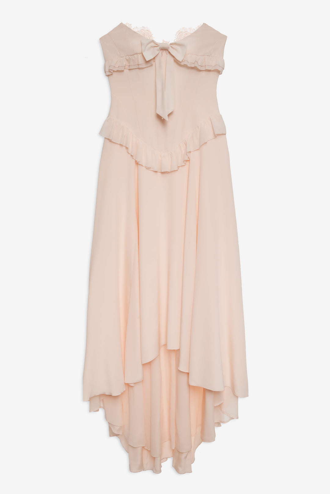 For Love and Lemons Harmony Maxi Dress - Peach