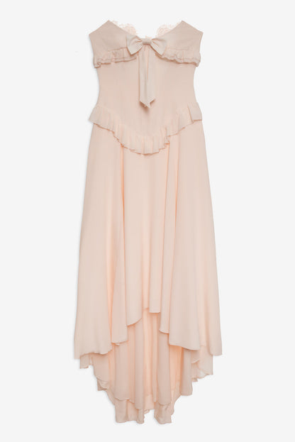 For Love and Lemons Harmony Maxi Dress - Peach