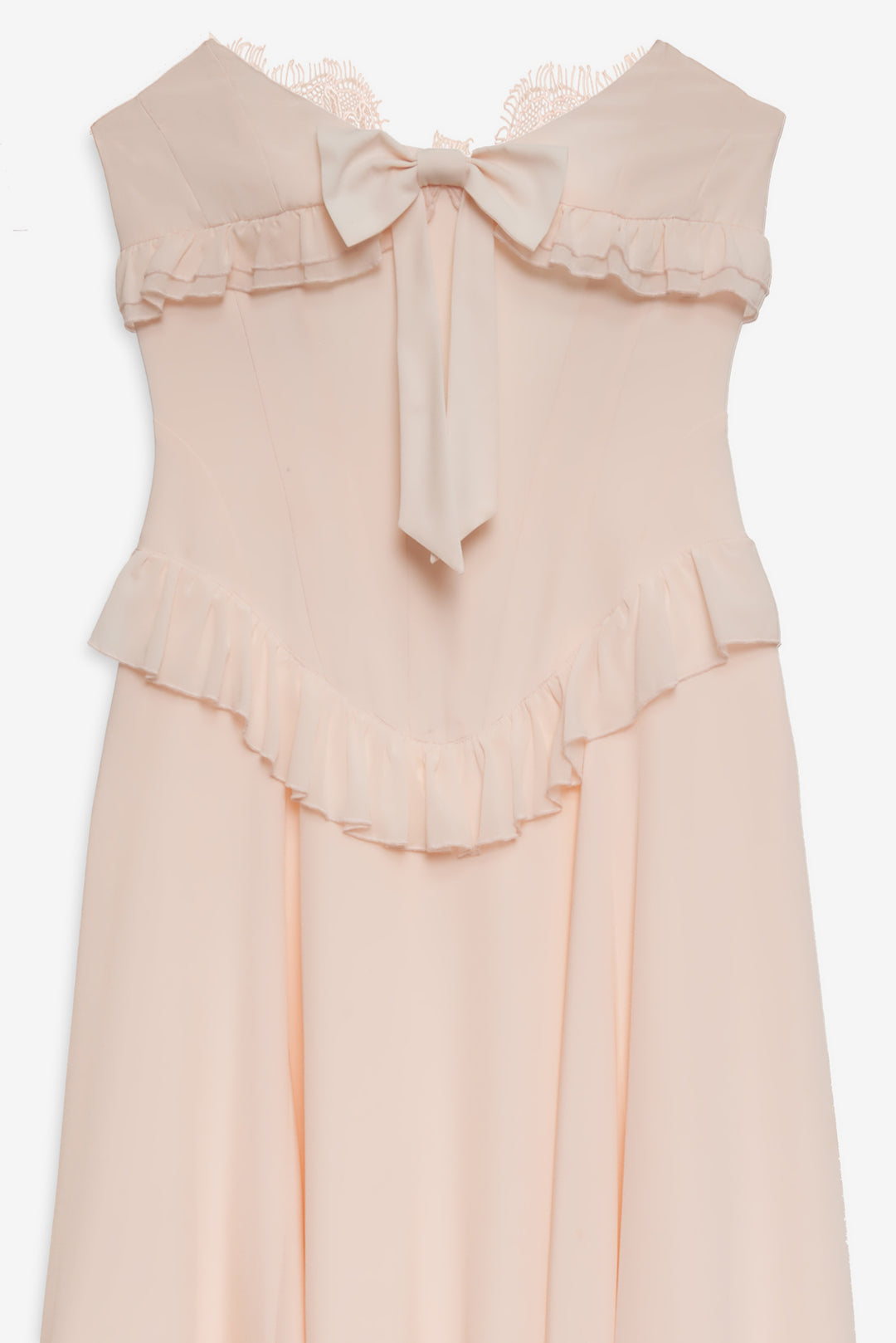 For Love and Lemons Harmony Maxi Dress - Peach