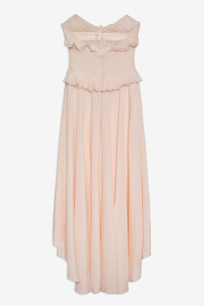 For Love and Lemons Harmony Maxi Dress - Peach