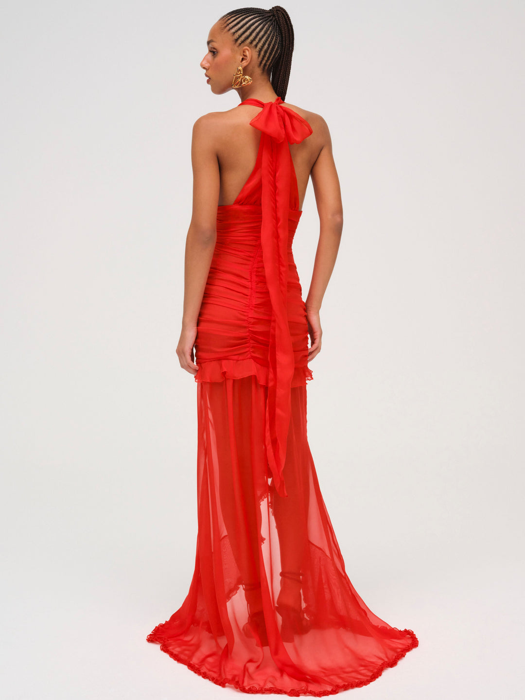 For Love and Lemons Kayta Gown - Red