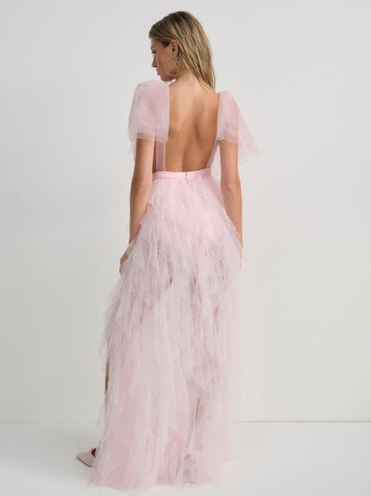 For Love and Lemons Maxine Gown - Pink