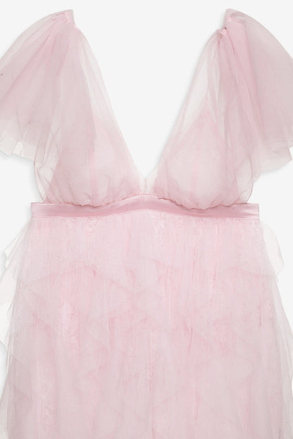 For Love and Lemons Maxine Gown - Pink