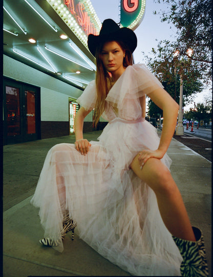 For Love and Lemons Maxine Gown - Pink