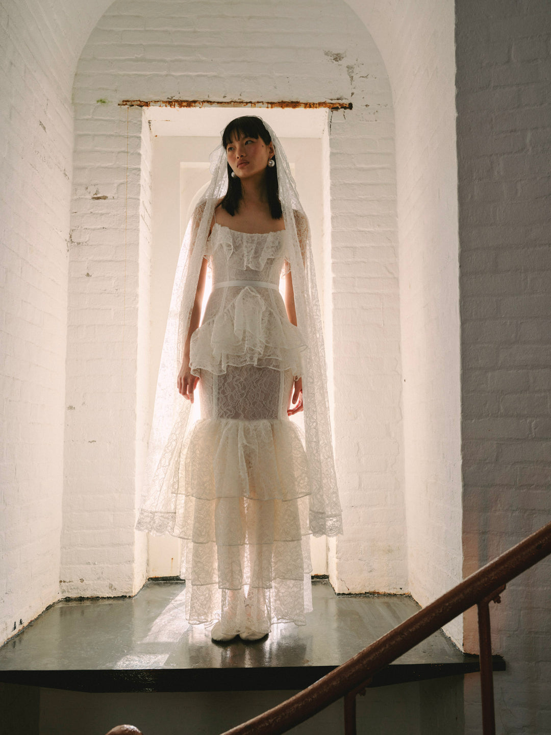 For Love and Lemons Juno Gown - White