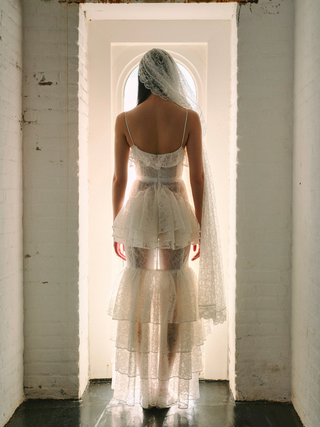 For Love and Lemons Juno Gown - White