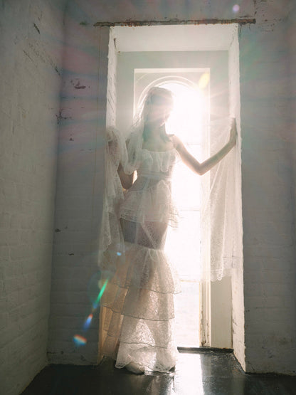 For Love and Lemons Juno Gown - White