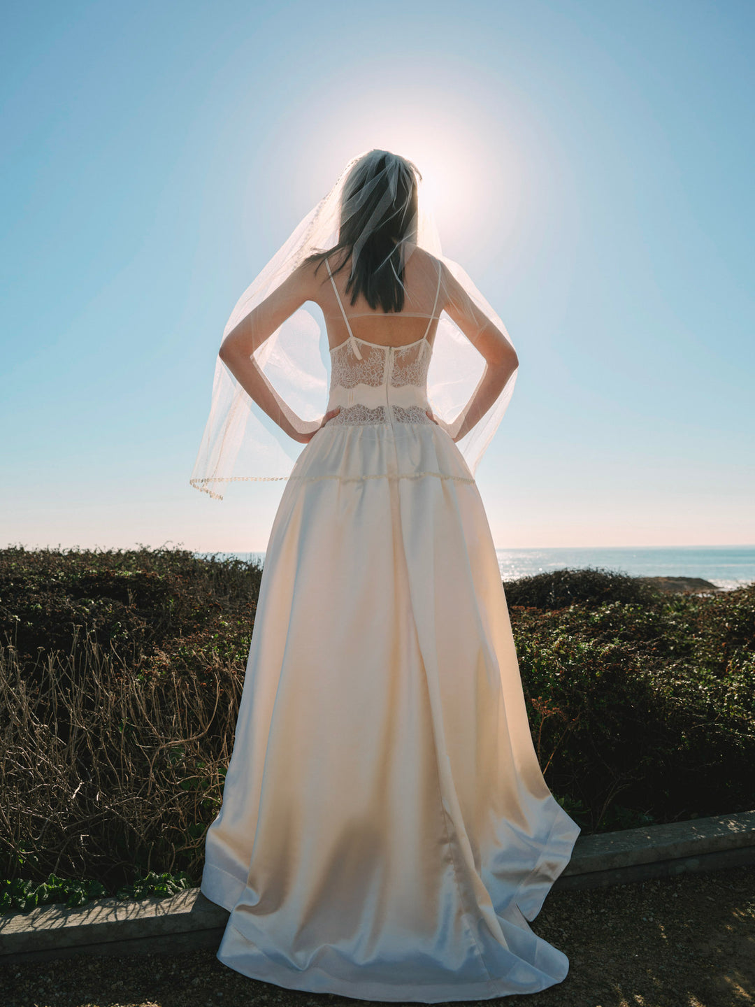 For Love and Lemons Mollie Gown - Cream