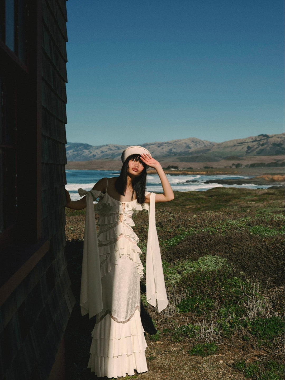 For Love and Lemons Ramona Gown - Cream