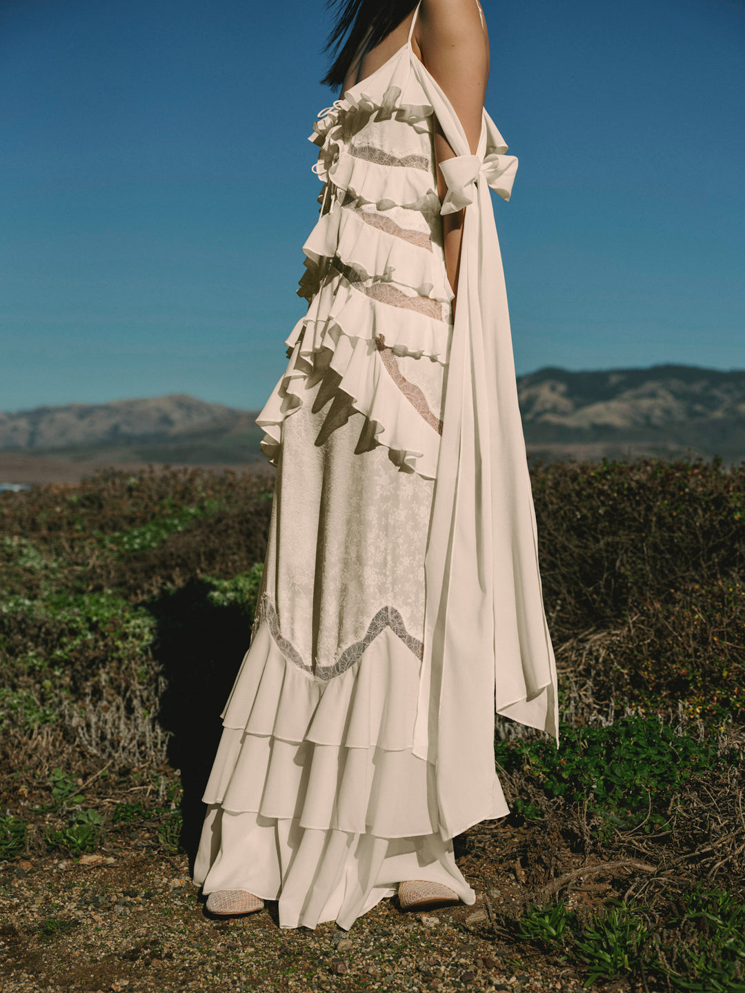 For Love and Lemons Ramona Gown - Cream