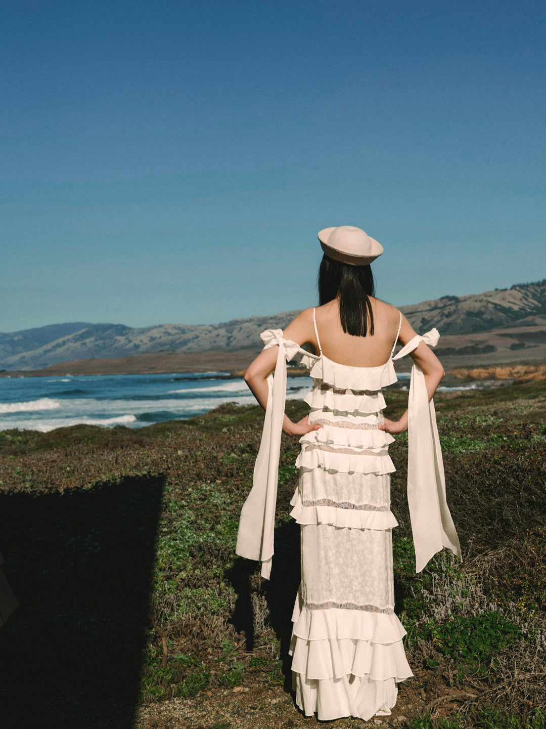 For Love and Lemons Ramona Gown - Cream