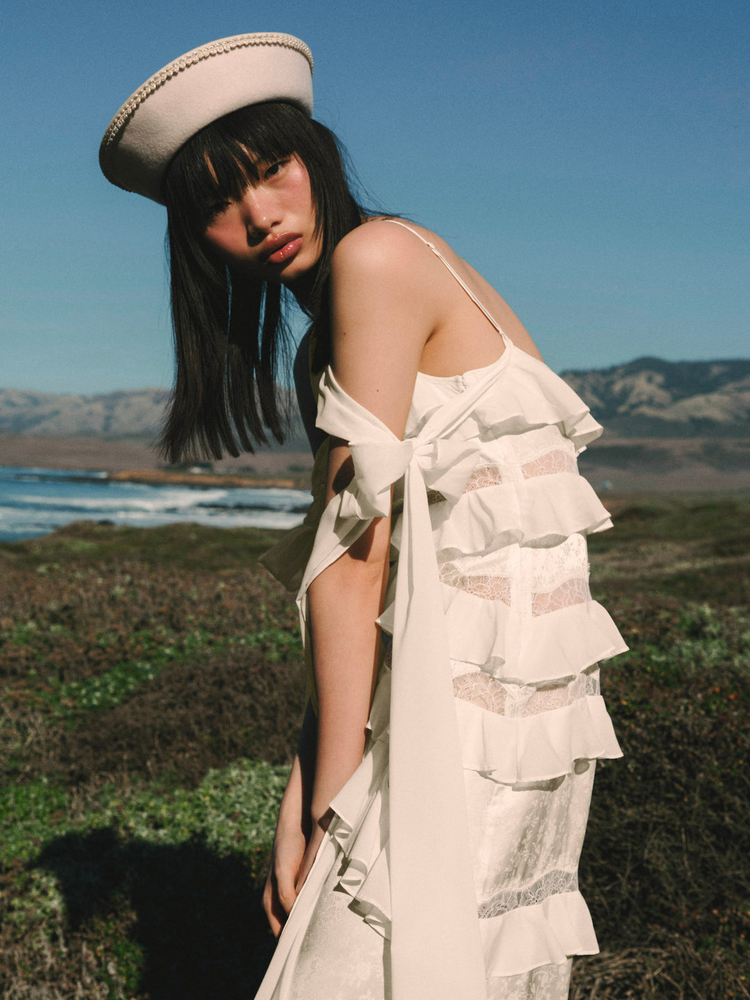 For Love and Lemons Ramona Gown - Cream