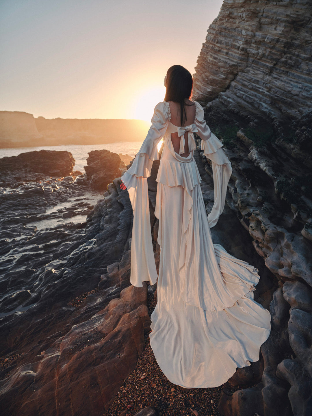 For Love and Lemons Zelia Maxi Dress - Cream