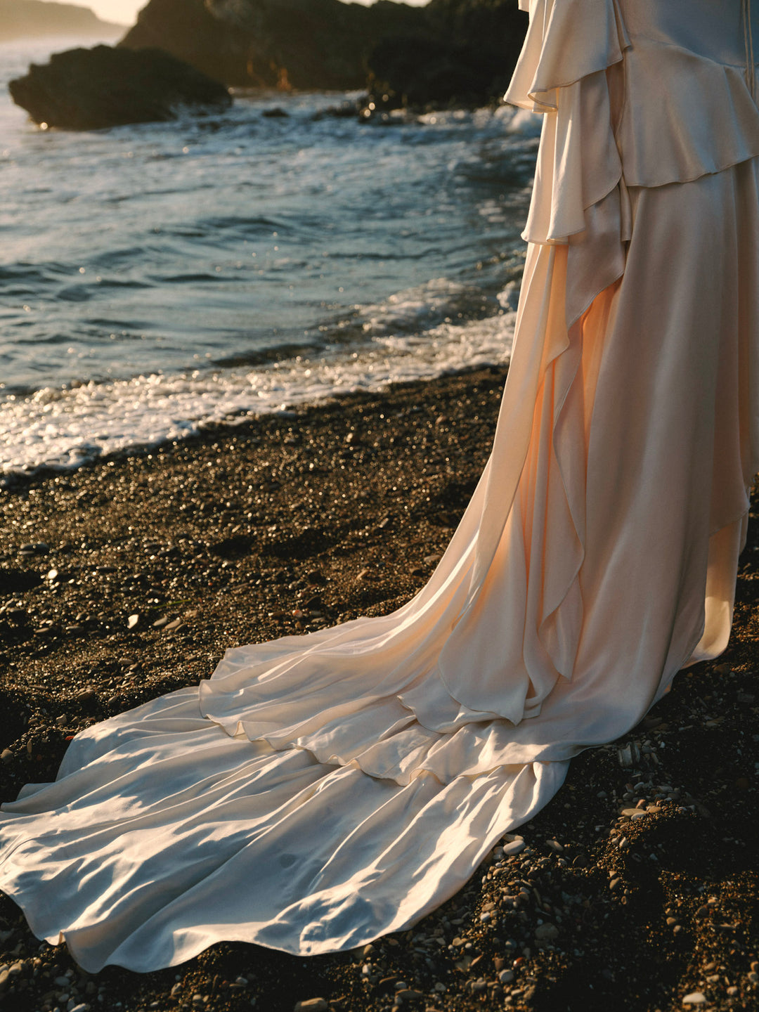 For Love and Lemons Zelia Maxi Dress - Cream