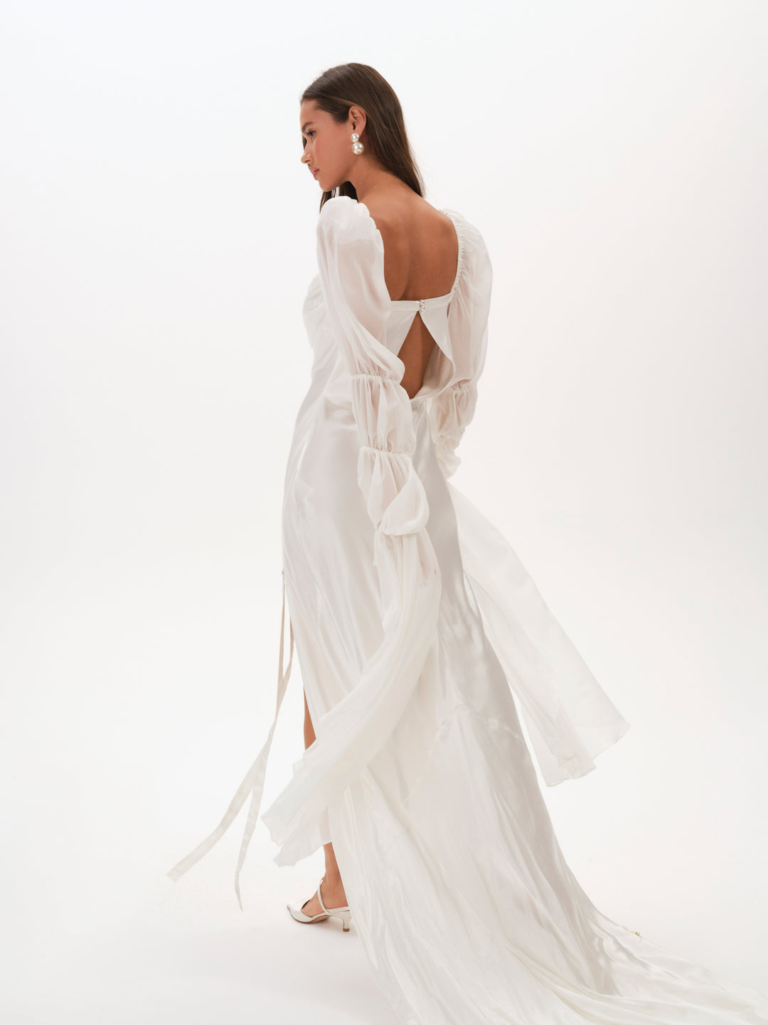 For Love and Lemons Willow Bridal Gown - White