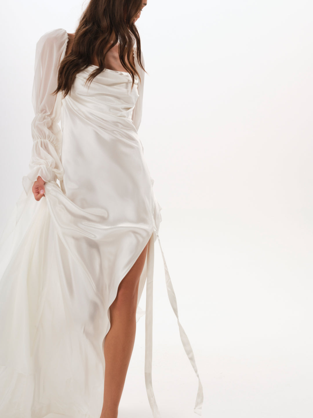 For Love and Lemons Willow Bridal Gown - White