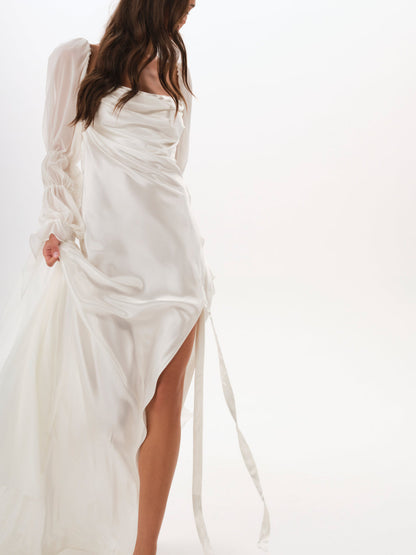 For Love and Lemons Willow Bridal Gown - White