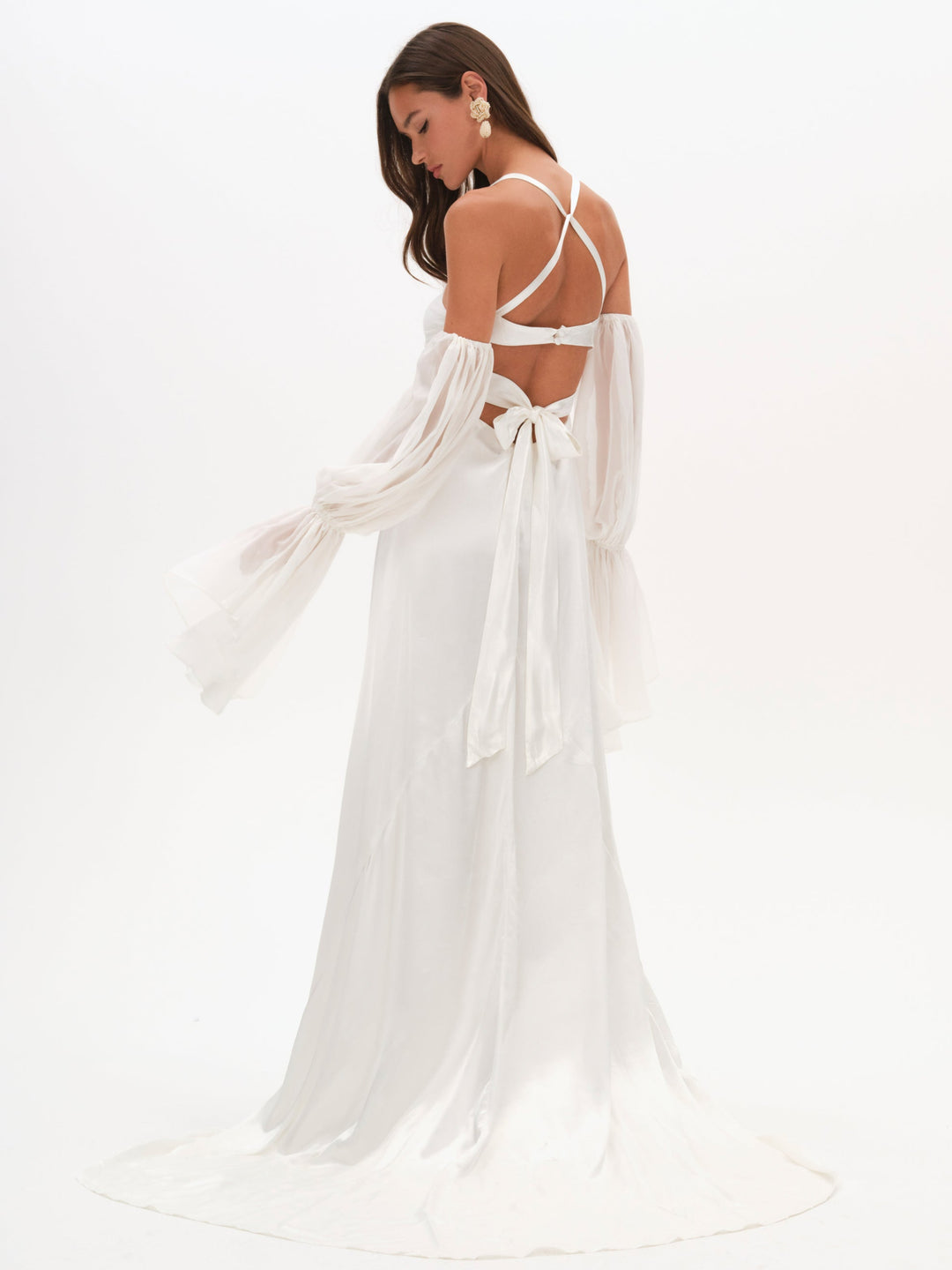 For Love and Lemons Esme Bridal Gown - White