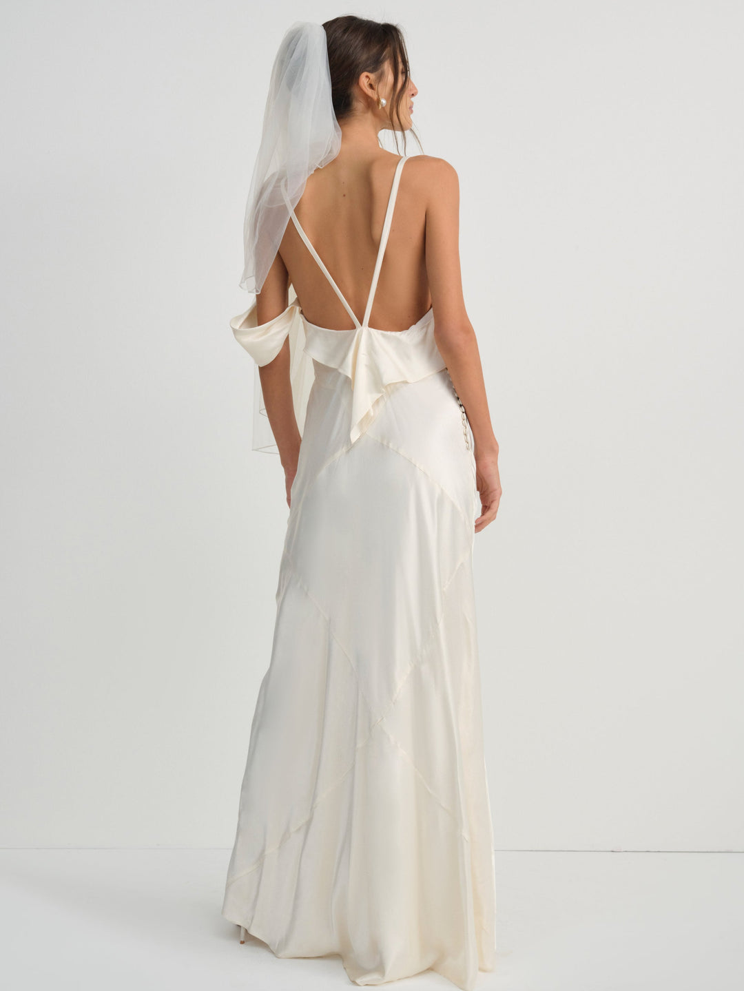 For Love and Lemons Jewel Maxi Dress - Ivory