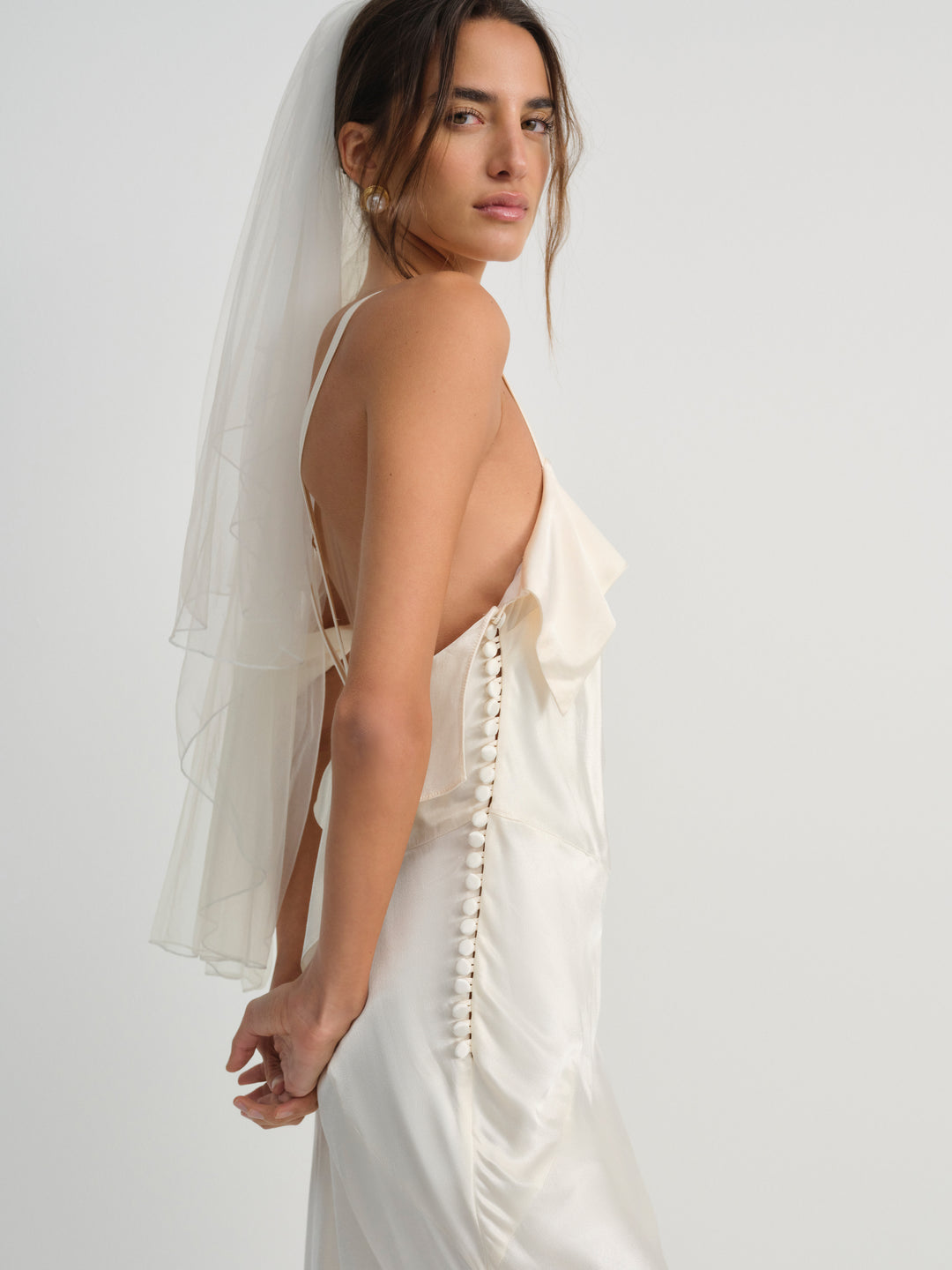For Love and Lemons Jewel Maxi Dress - Ivory