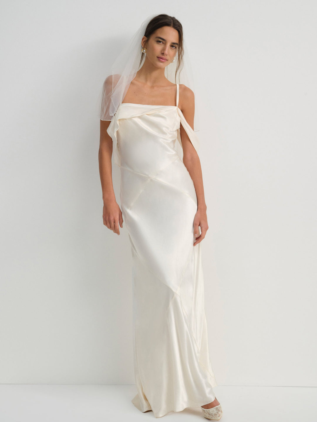 For Love and Lemons Jewel Maxi Dress - Ivory