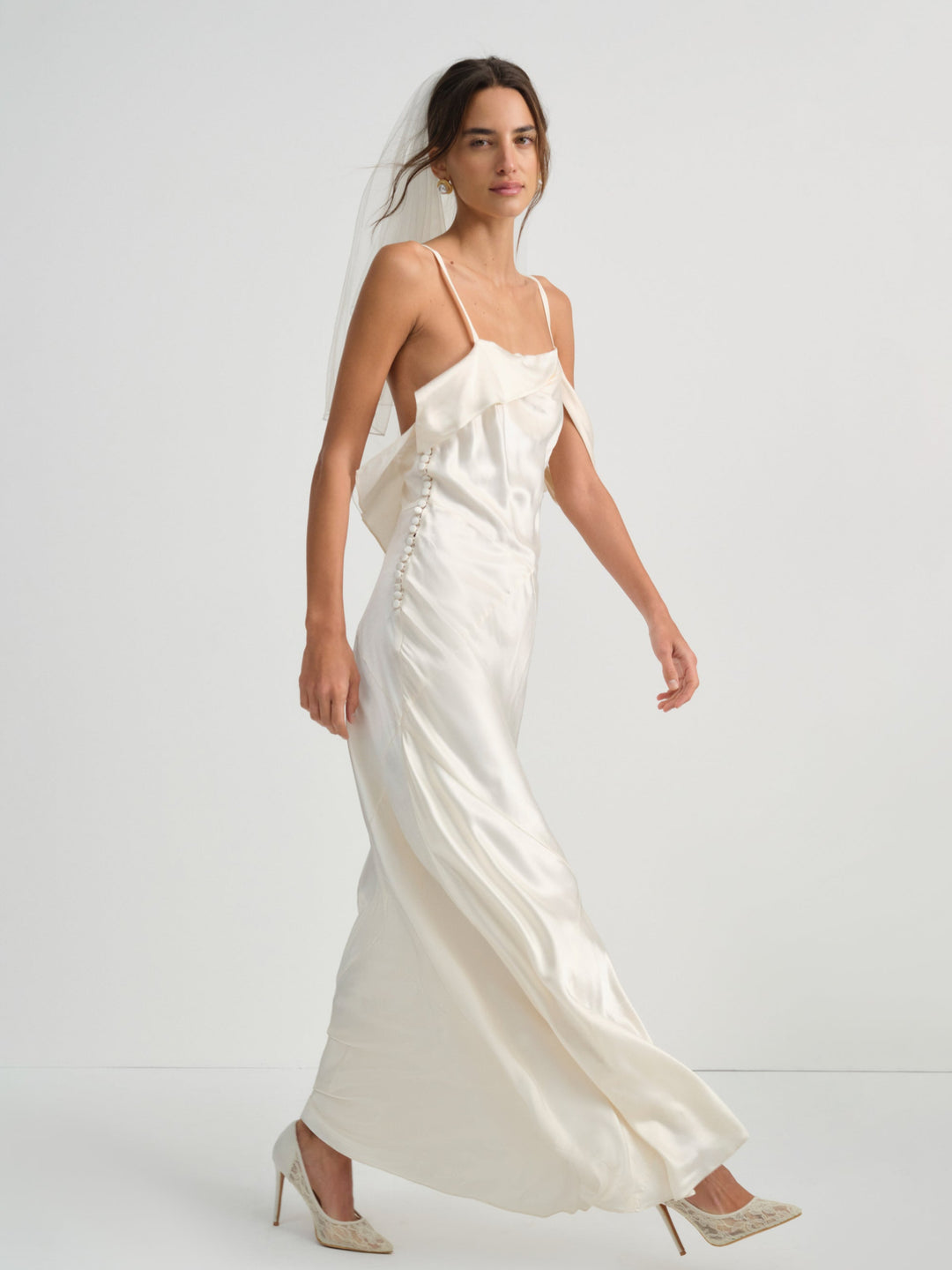 For Love and Lemons Jewel Maxi Dress - Ivory