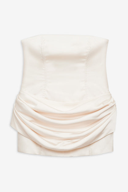 For Love and Lemons Serena Mini Dress - Cream